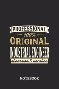 Professional Original Industrial Engineer Notebook of Passion and Vocation