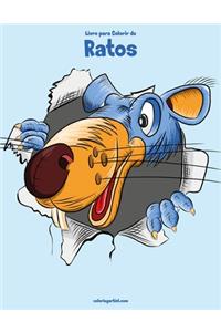 Livro para Colorir de Ratos