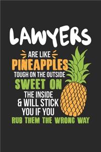 Lawyers Are Like Pineapples. Tough On The Outside Sweet On The Inside