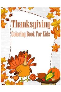 Thanksgiving Coloring book for kids