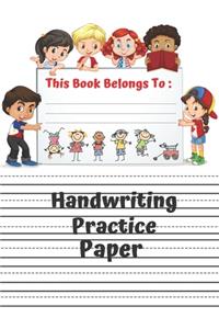 Handwriting Practice Paper