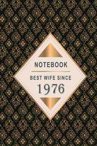 Notebook - Best Wife Since 1976