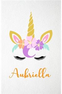 Aubriella A5 Lined Notebook 110 Pages