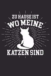 zu Hause ist wo meine Katzen sind