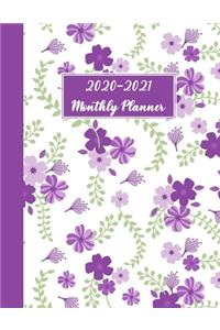2020-2021 Monthly Planner
