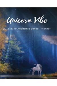 Unicorn Vibe 2018-2019 Academic School Planner