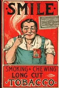 Vintage Cigarette Label Journal