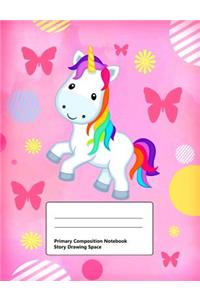 Primary Composition Book with Story Drawing Space