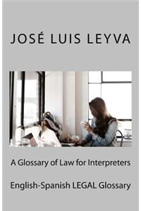 A Glossary of Law for Interpreters