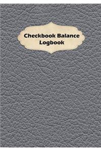 Checkbook Balance Logbook