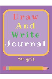 Draw and Write Journal for Girls