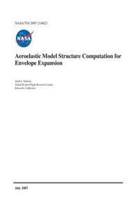 Aeroelastic Model Structure Computation for Envelope Expansion