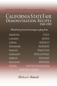 California State Fair Demonstration Recipes