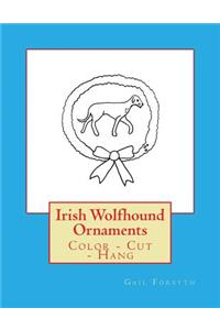 Irish Wolfhound Ornaments