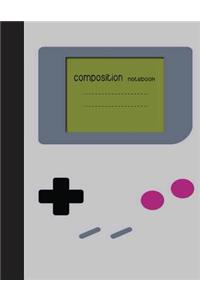 Composition Notebook, 8.5 x 11, 110 pages