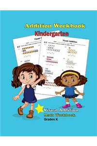 Addition Workbook Kindergarten Visual Addition Math Workbook Grades K