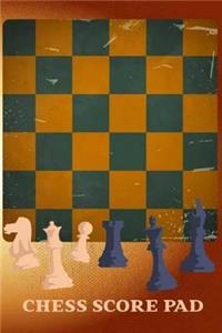 Chess Score Pad