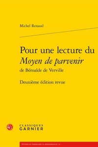 Pour Une Lecture Du Moyen de Parvenir