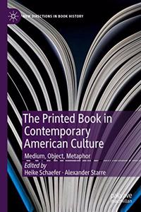 Printed Book in Contemporary American Culture