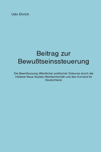 Beitrag zur Bewußtseinssteuerung