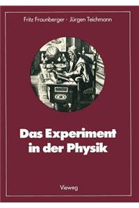 Das Experiment in Der Physik