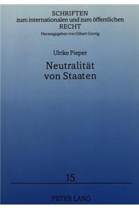 Neutralitaet von Staaten