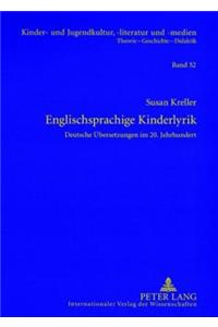 Englischsprachige Kinderlyrik