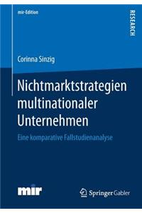 Nichtmarktstrategien Multinationaler Unternehmen