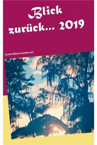 Blick zurück 2019...