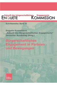 Bürgerschaftliches Engagement in Parteien und Bewegungen