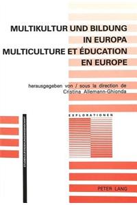 Multiculture Et Education En Europe