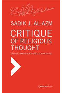 Critique of Religious Thought