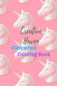 Creative Haven Unicorns Coloring Book
