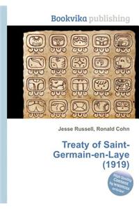 Treaty of Saint-Germain-En-Laye (1919)