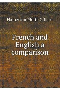 French and English a comparison