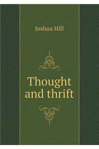 Thought and Thrift