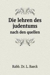 Die Lehren Des Judentums