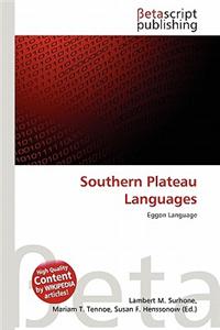 Southern Plateau Languages