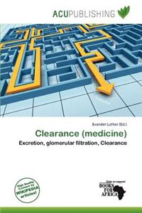 Clearance (Medicine)