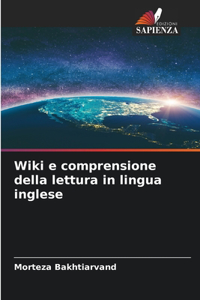 Wiki e comprensione della lettura in lingua inglese