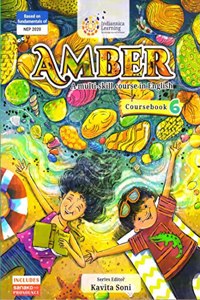 Indiannica Learning Amber English Coursebook 6