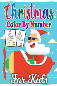 Christmas Color By Number For Kids