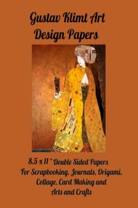 Gustave Klimt Art Design Papers