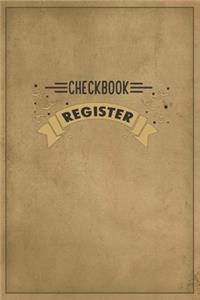 Checkbook Register