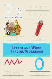 Letter and Word Tracing Workbook