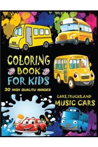 Car coloring book
