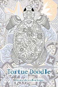 Tortue Doodle - Livre de coloriage
