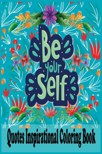 Quotes Inspirational Coloring Book