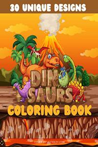 Dinosaurs Coloring Book