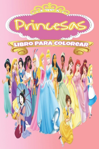 Princesas Libro Para Colorear